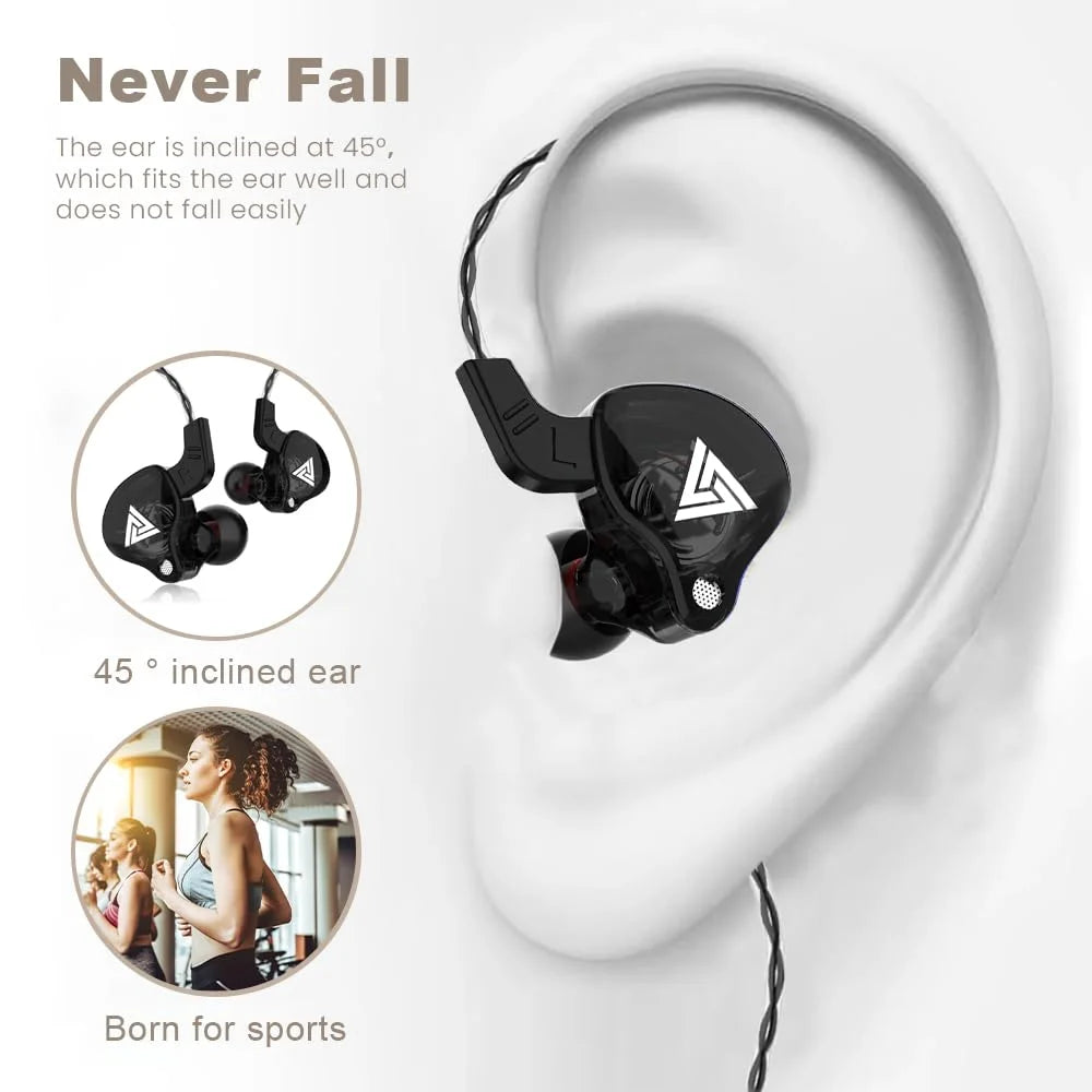 AK6 Wired In-Ear Gaming Earbuds with Microphone