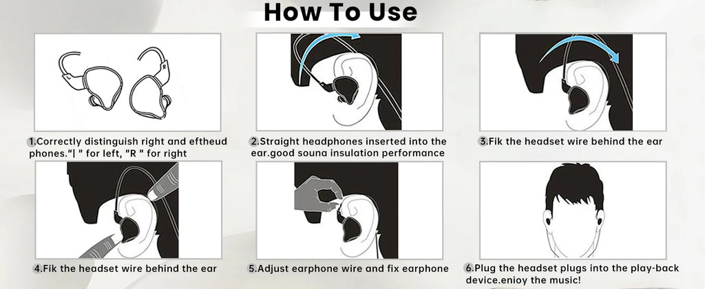 AK6 Wired In-Ear Gaming Earbuds with Microphone