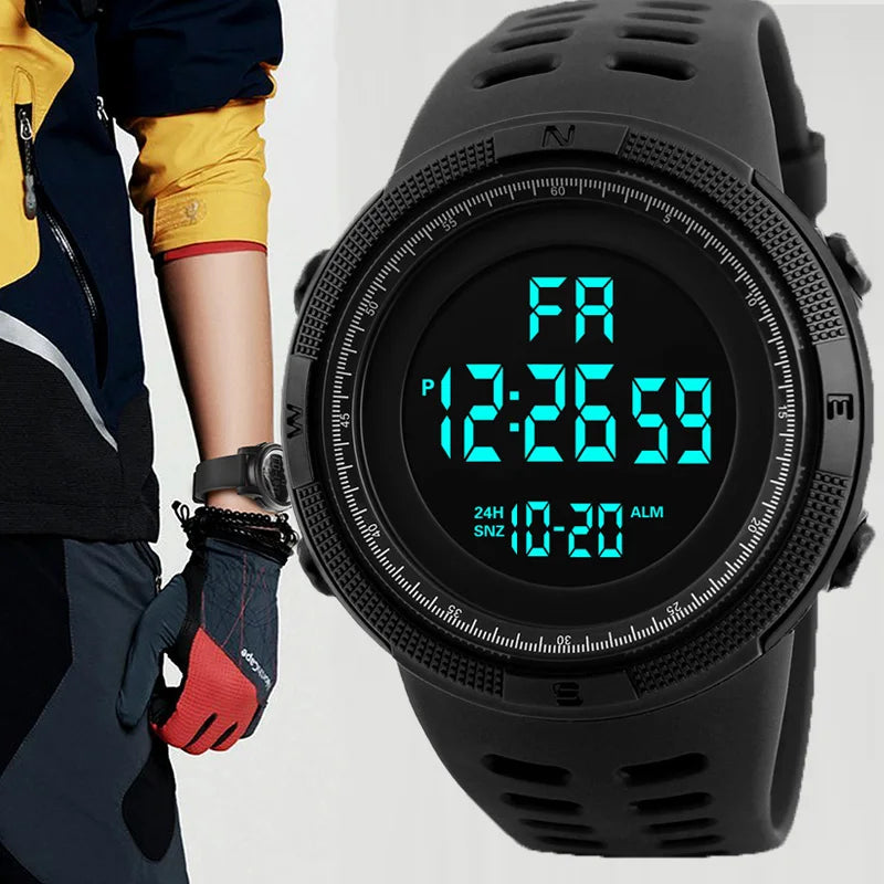 YIKAZE Digital Sport Watch with Backlight