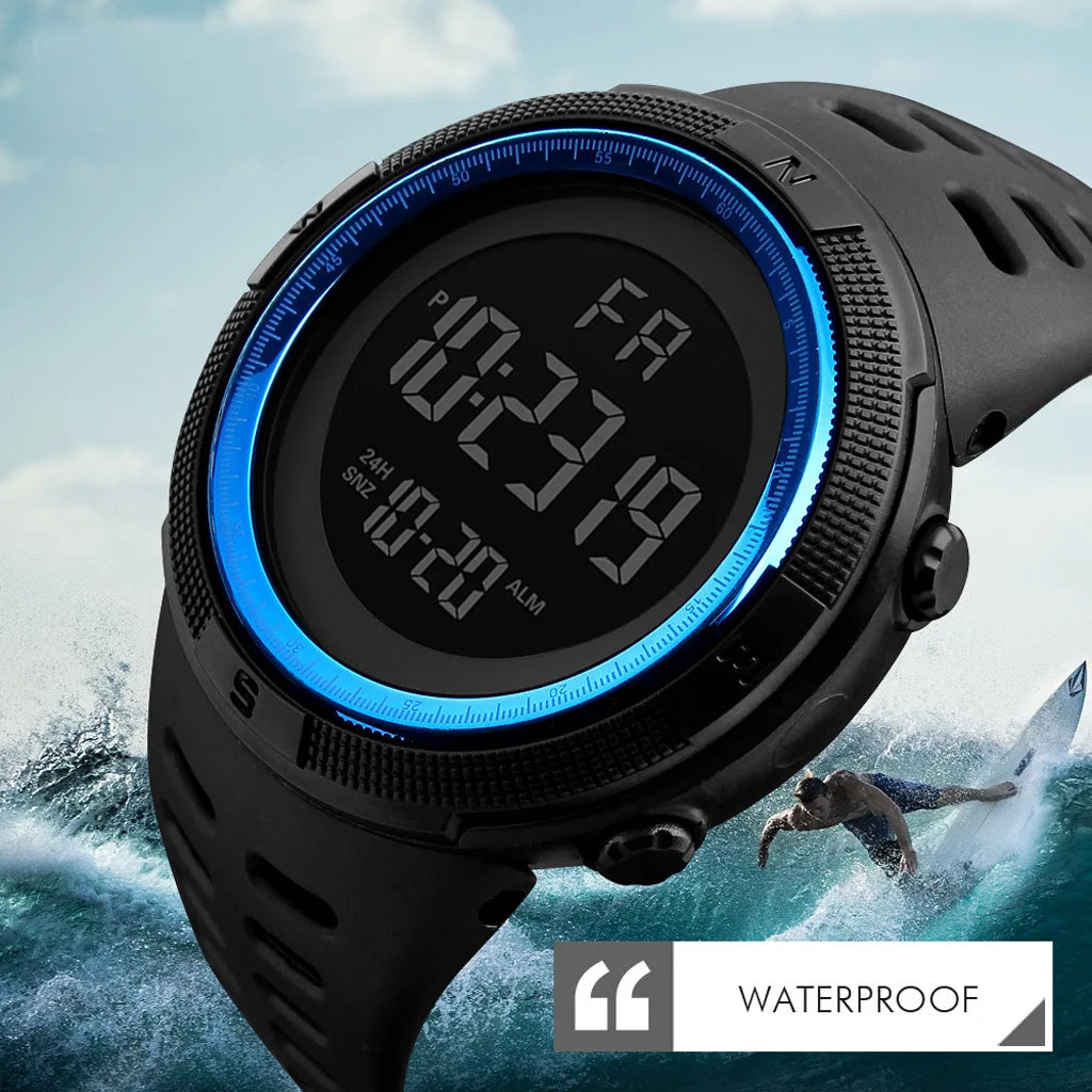 YIKAZE Digital Sport Watch with Backlight