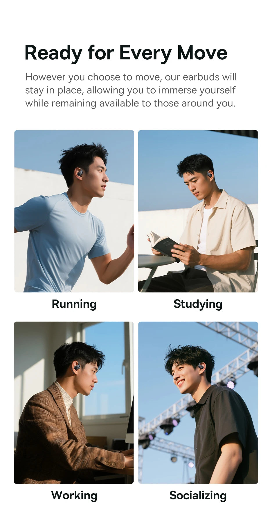 Baseus Eli 2i Fit and BF1 Lite Open-Ear Earbuds