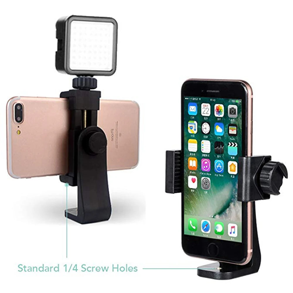 Portable Phone Tripod Clip Mount