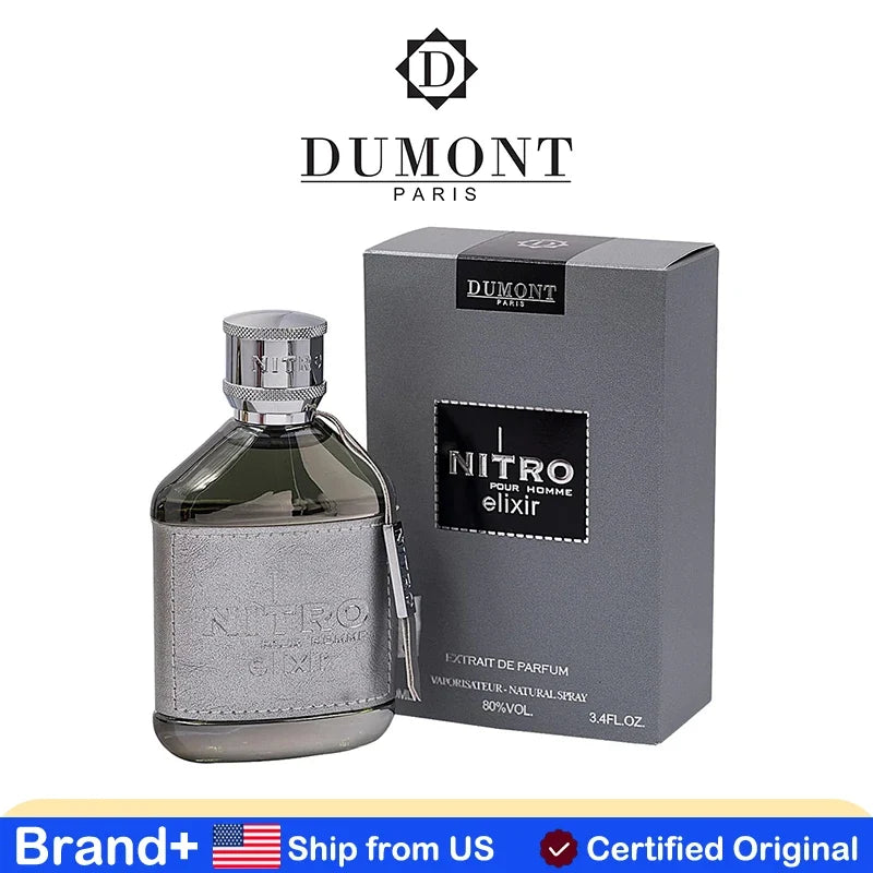 Dumont Nitro Elixir Pour Homme Extrait de Parfum, 100 mL