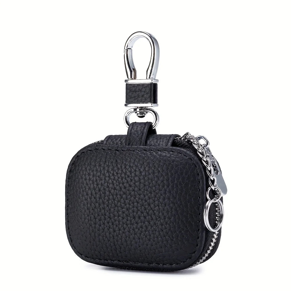 Compact Earbud Carrying Case with Keychain