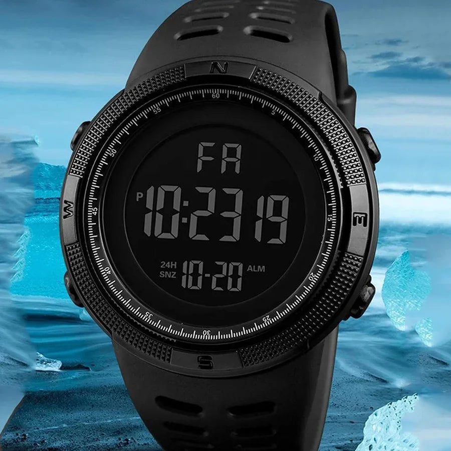 YIKAZE Digital Sport Watch with Backlight