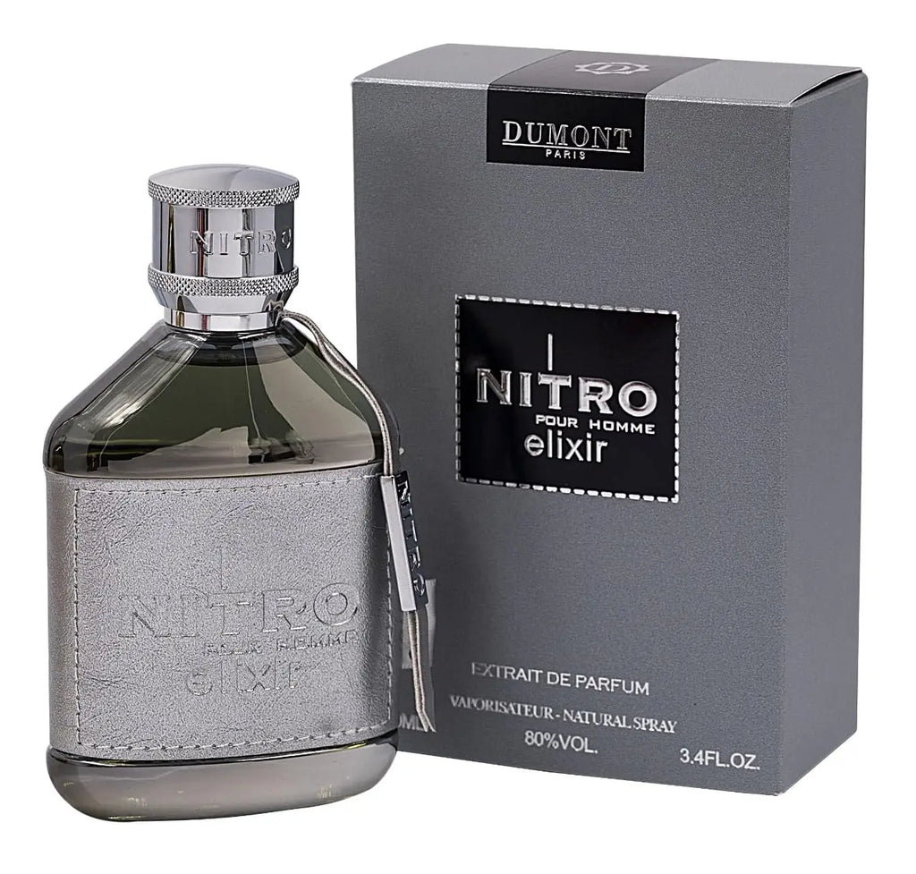 Dumont Nitro Elixir Pour Homme Extrait de Parfum, 100 mL