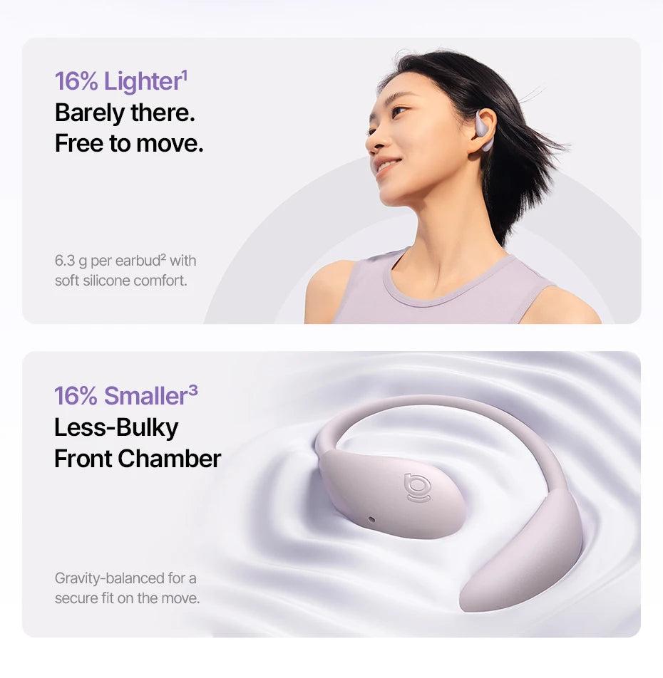 Baseus Eli 2i Fit and BF1 Lite Open-Ear Earbuds