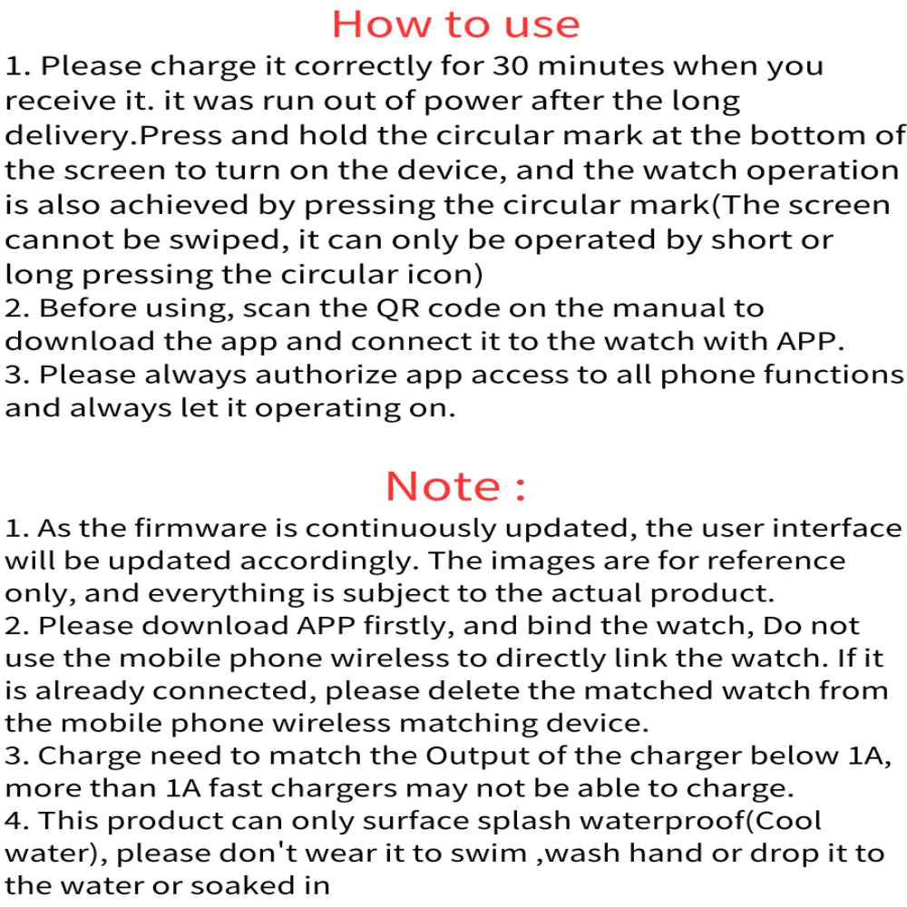 Bluetooth Smartwatch with Silicone Band