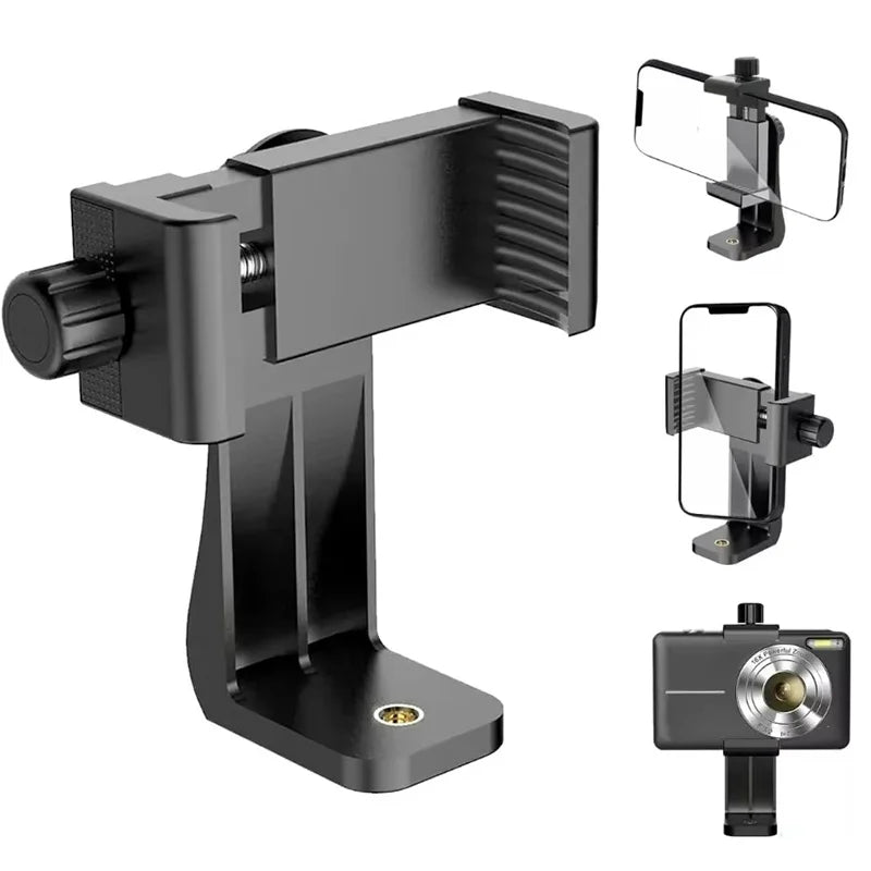 Portable Phone Tripod Clip Mount