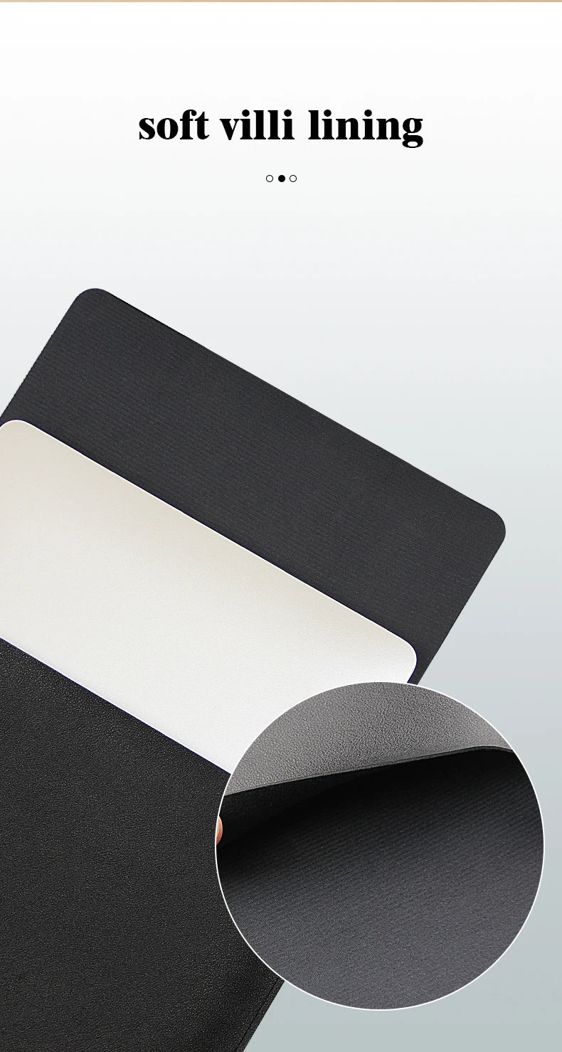 PU Laptop Sleeve in Three Size Ranges