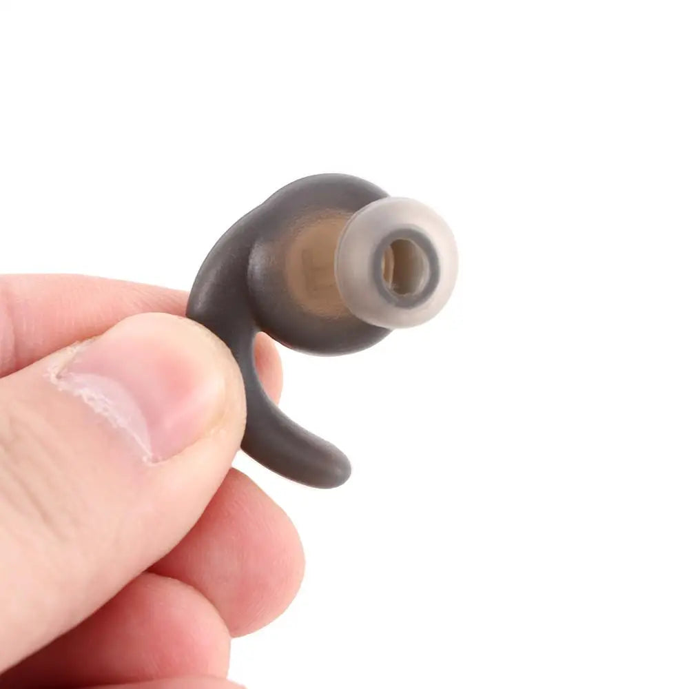 Silicone Earbud Ear Hooks, 3 Pairs