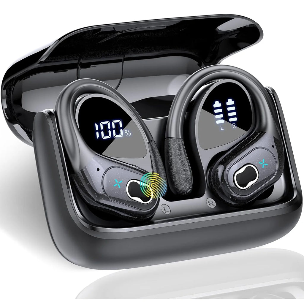 GDLYL Wireless Sports Earbuds with Ear Hooks