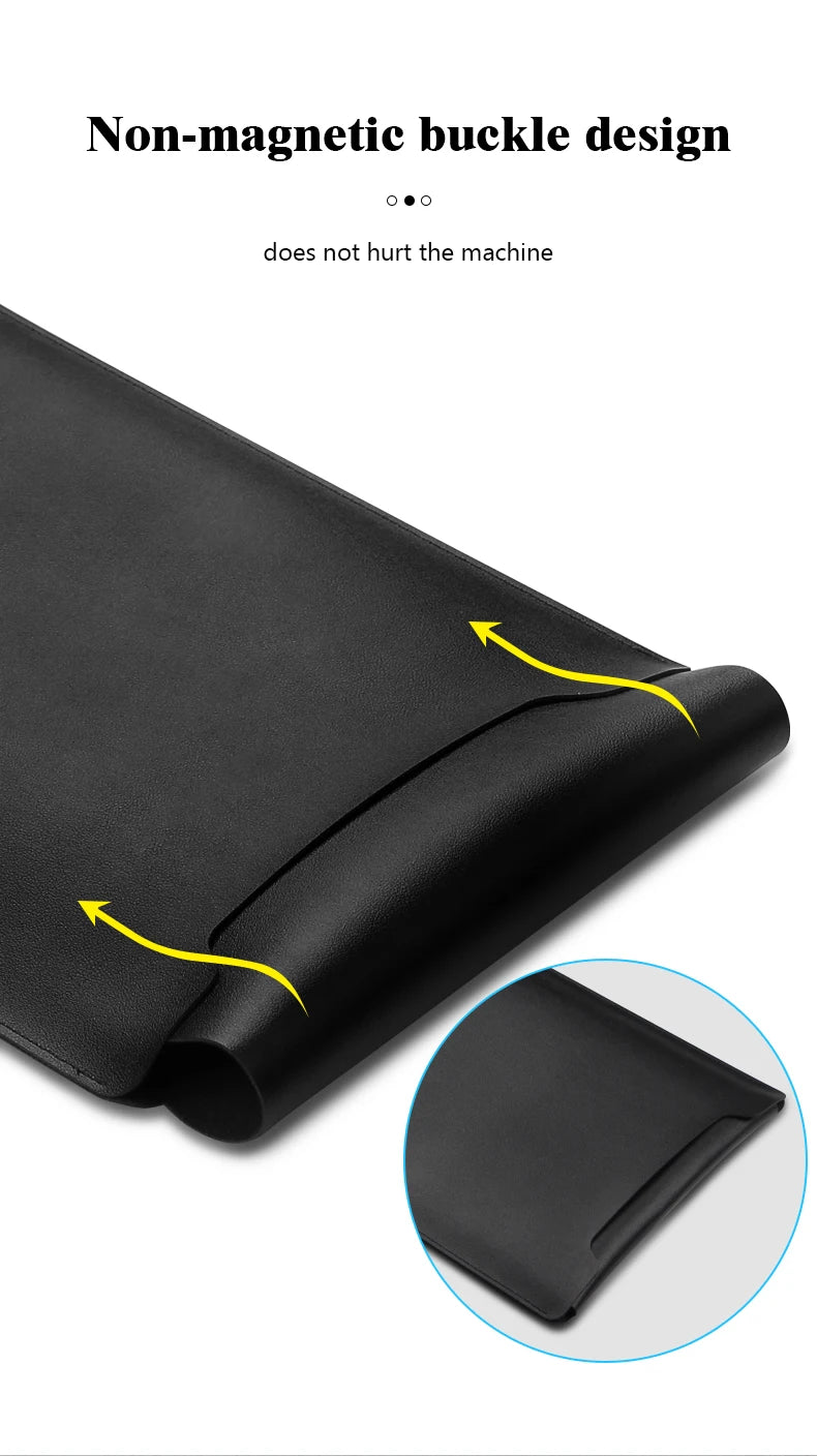 PU Laptop Sleeve in Three Size Ranges
