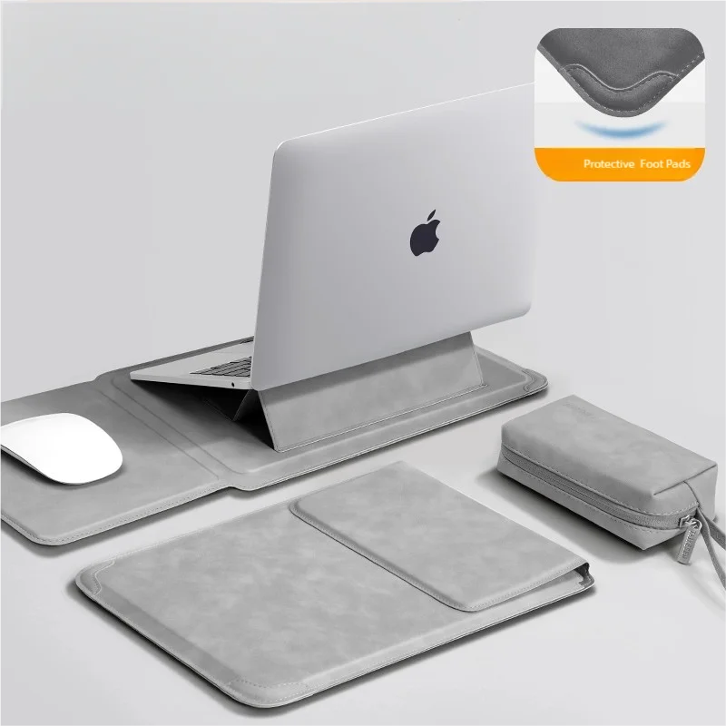 PU Laptop Sleeve with Size and Set Options