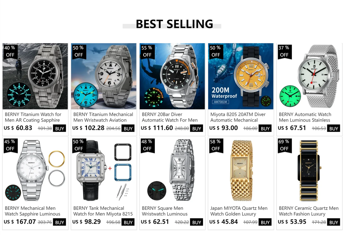 E002 E-Paper Digital Watch with Leather Strap