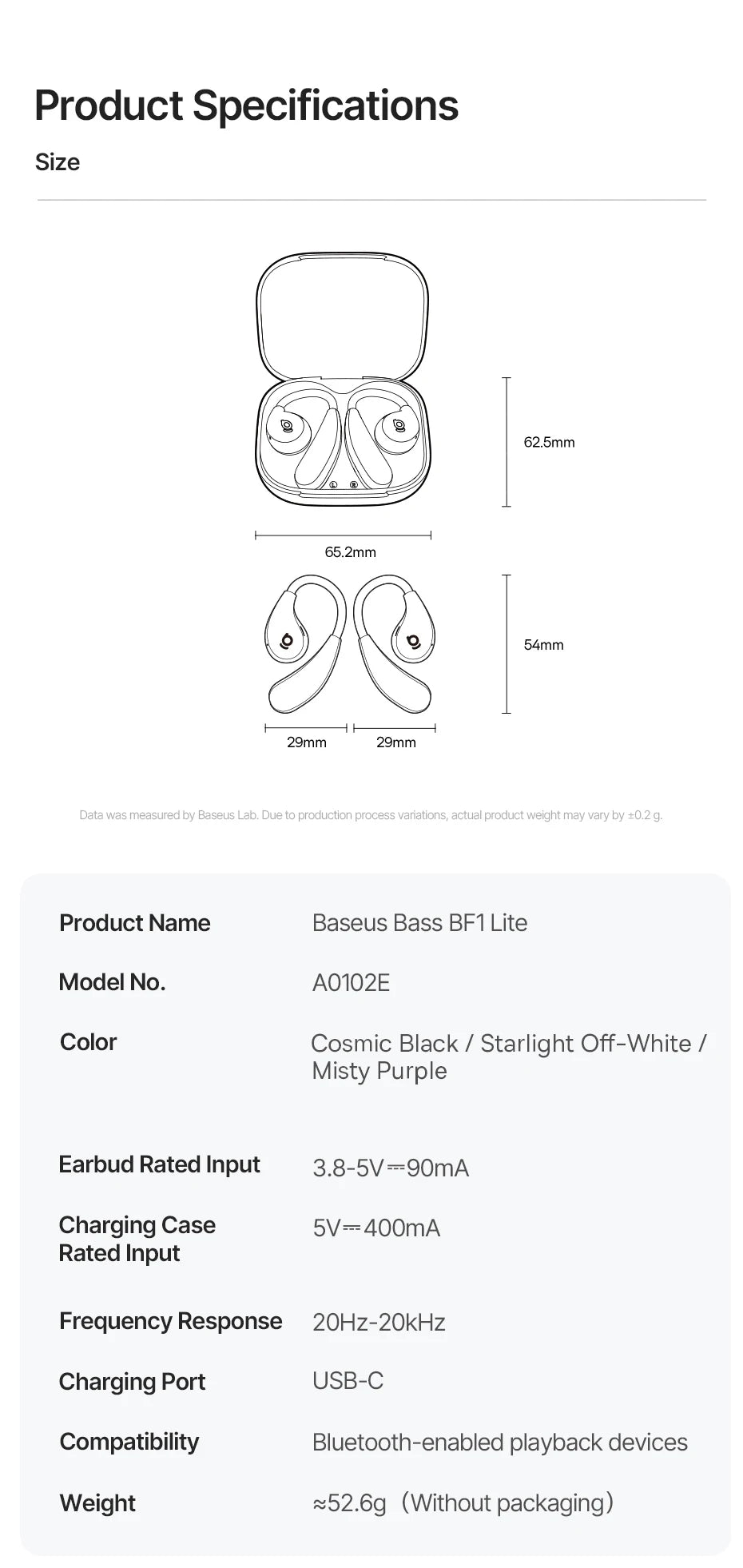 Baseus Eli 2i Fit and BF1 Lite Open-Ear Earbuds