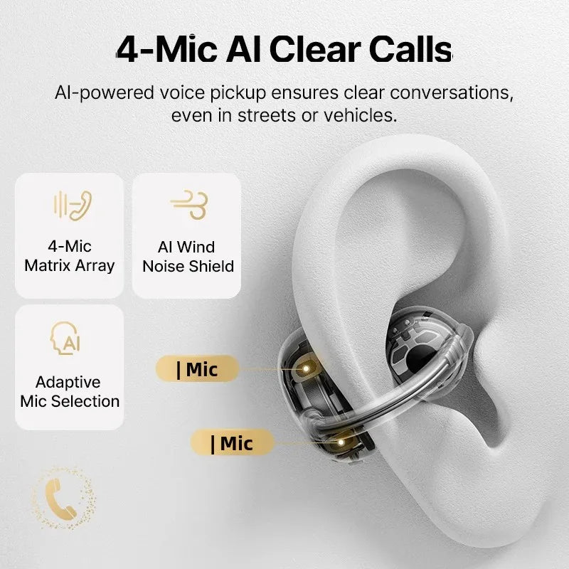 Baseus Bowie MC2 Air Open-Ear Clip Earbuds