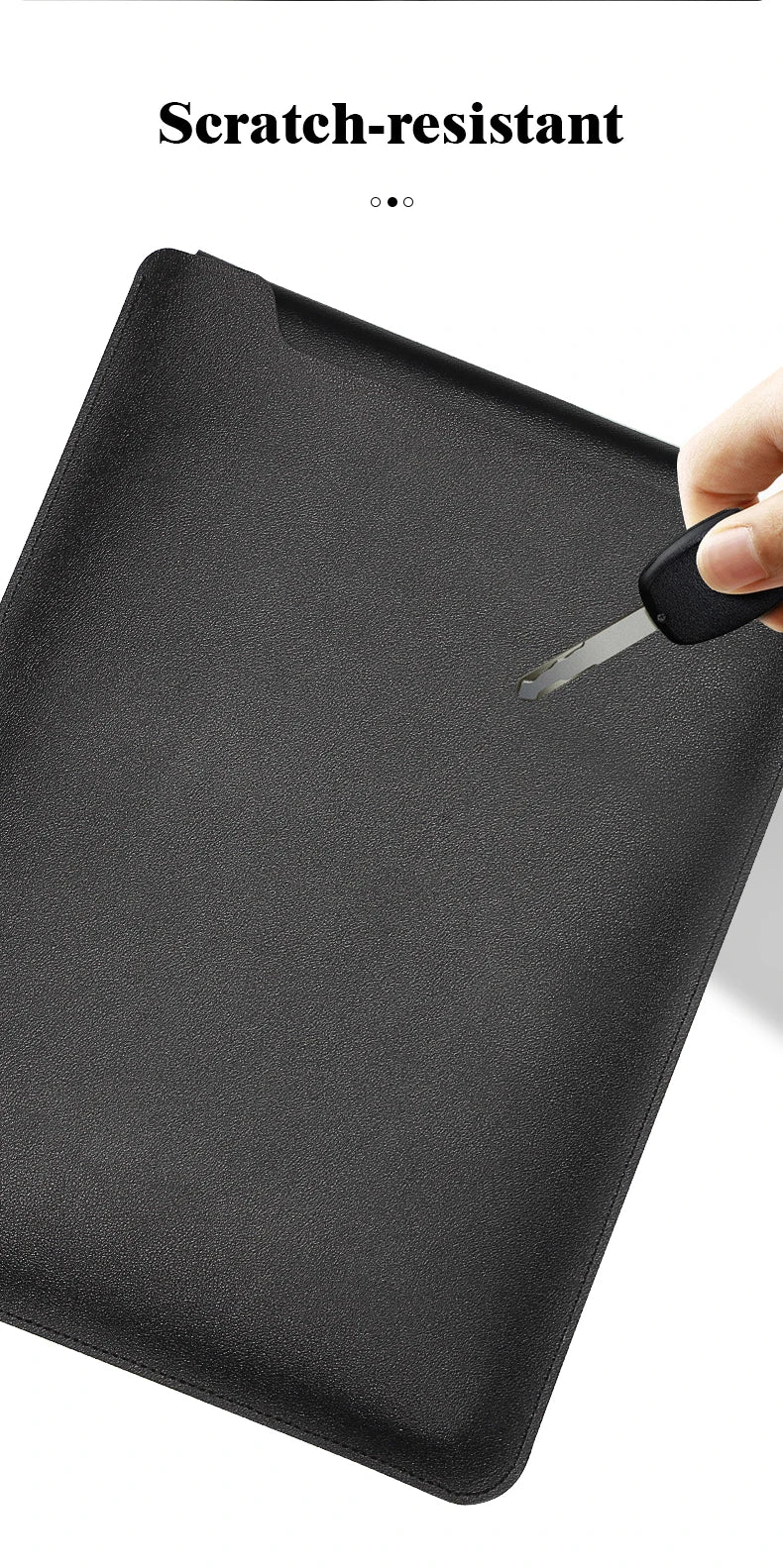 PU Laptop Sleeve in Three Size Ranges