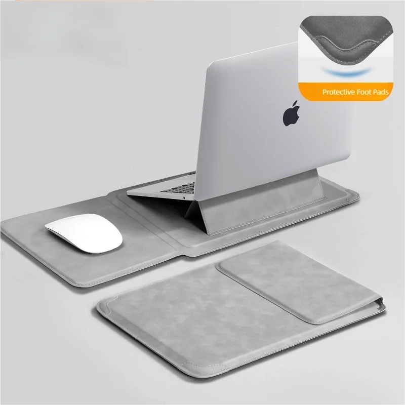 PU Laptop Sleeve with Size and Set Options