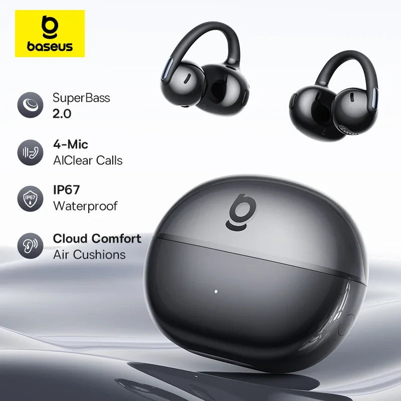 Baseus Bowie MC2 Air Open-Ear Clip Earbuds