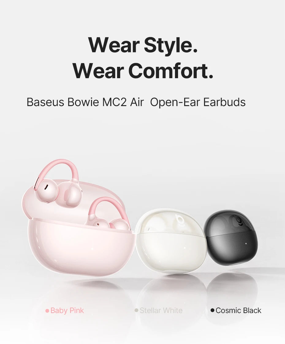 Baseus Bowie MC2 Air Open-Ear Clip Earbuds