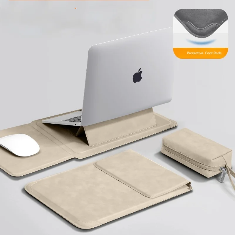 PU Laptop Sleeve with Size and Set Options