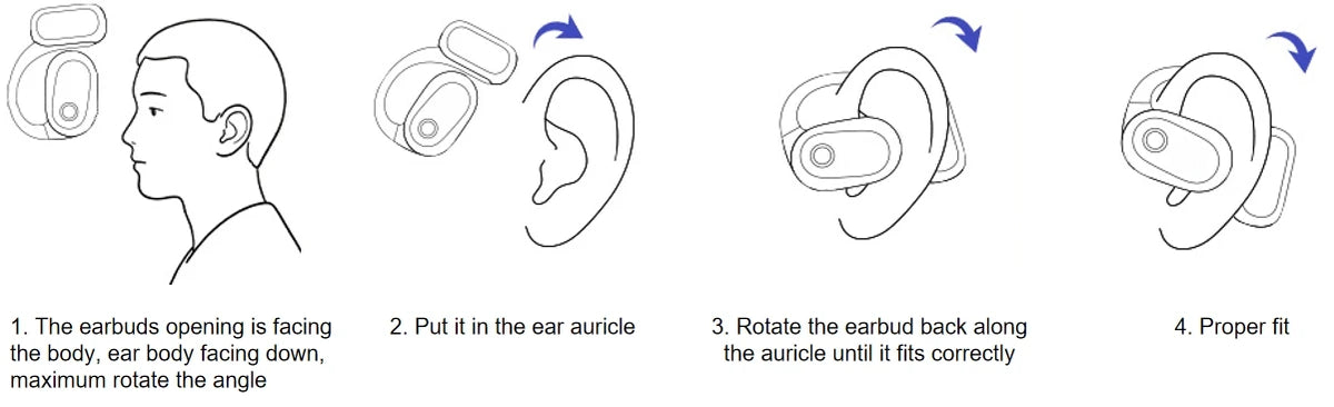 Baseus Eli 2i Fit and BF1 Lite Open-Ear Earbuds