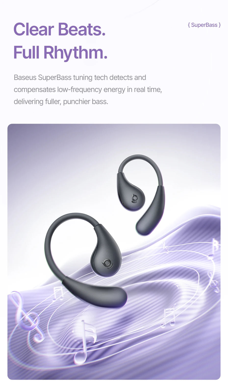 Baseus Eli 2i Fit and BF1 Lite Open-Ear Earbuds
