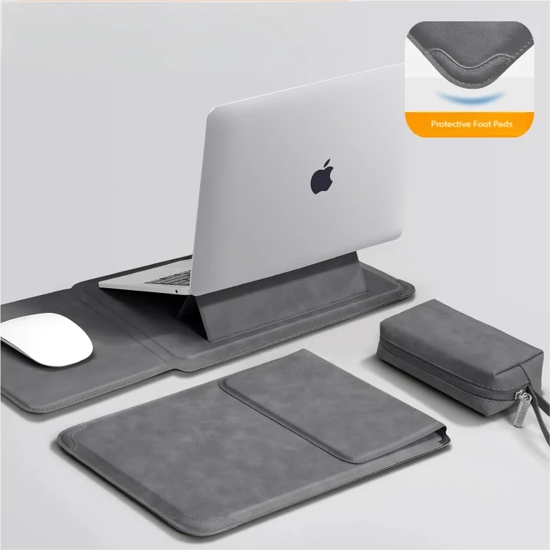 PU Laptop Sleeve with Size and Set Options