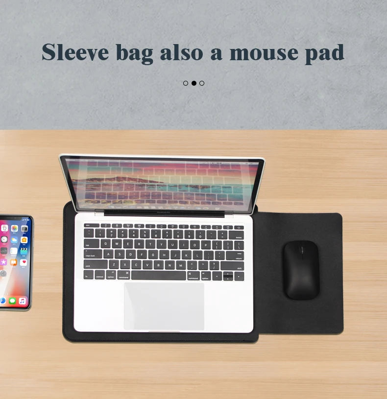PU Laptop Sleeve in Three Size Ranges