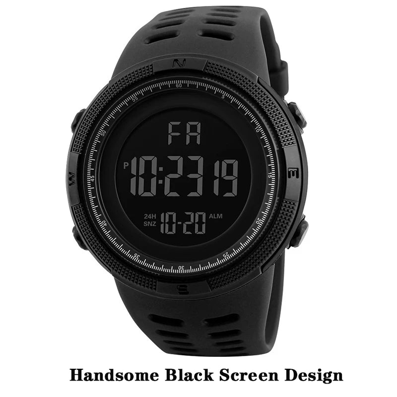 YIKAZE Digital Sport Watch with Backlight