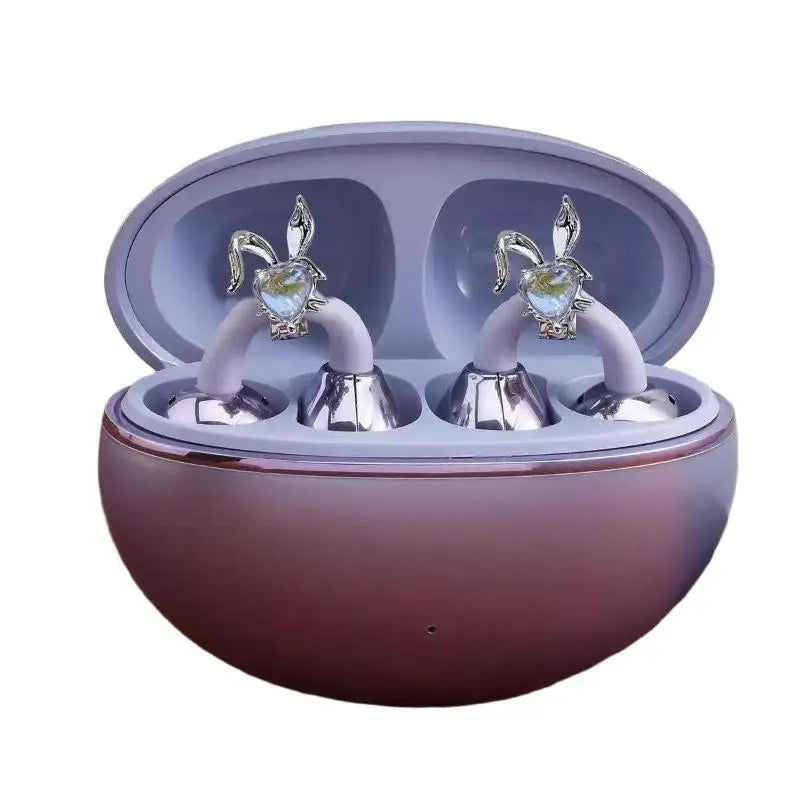 Rabbit Clip-On Earbud Decoration