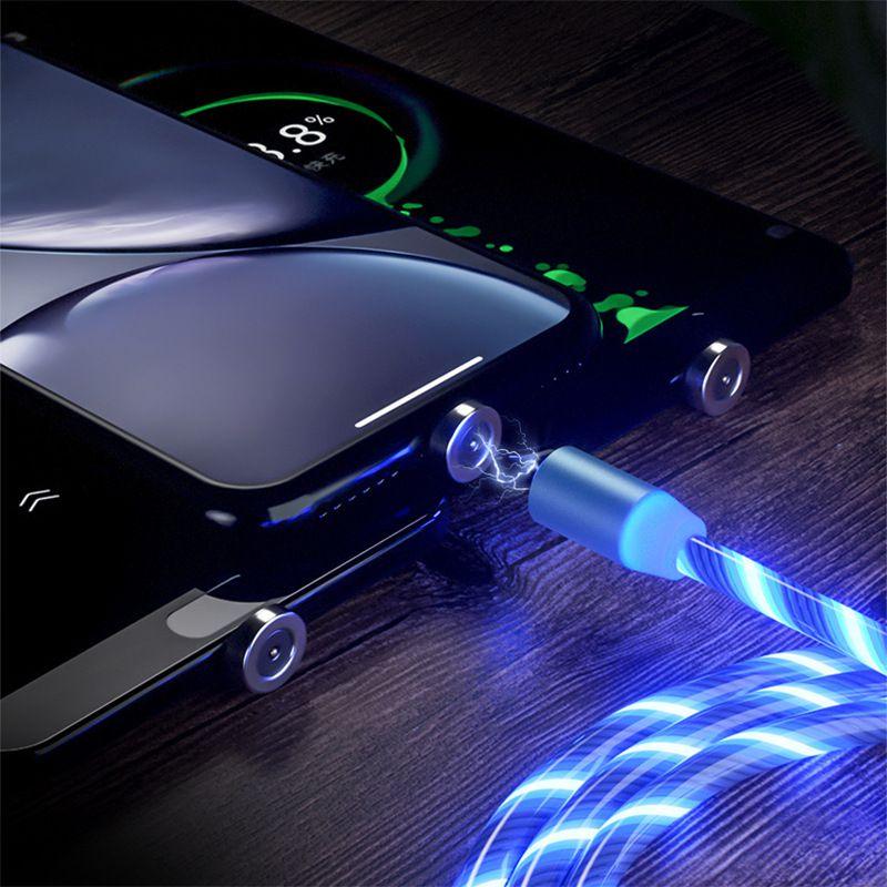 USB Phone  Magnet Phone Charger Cord Cable Car Phone Charger Mobile USB Magnetic Cable Micro USB Phones Cable Car Data Line Streamer Data Cable Fast Charging 360 Degree Magnetic USB Magnetic Cable Micro USB Magnet Phone Charger Cord